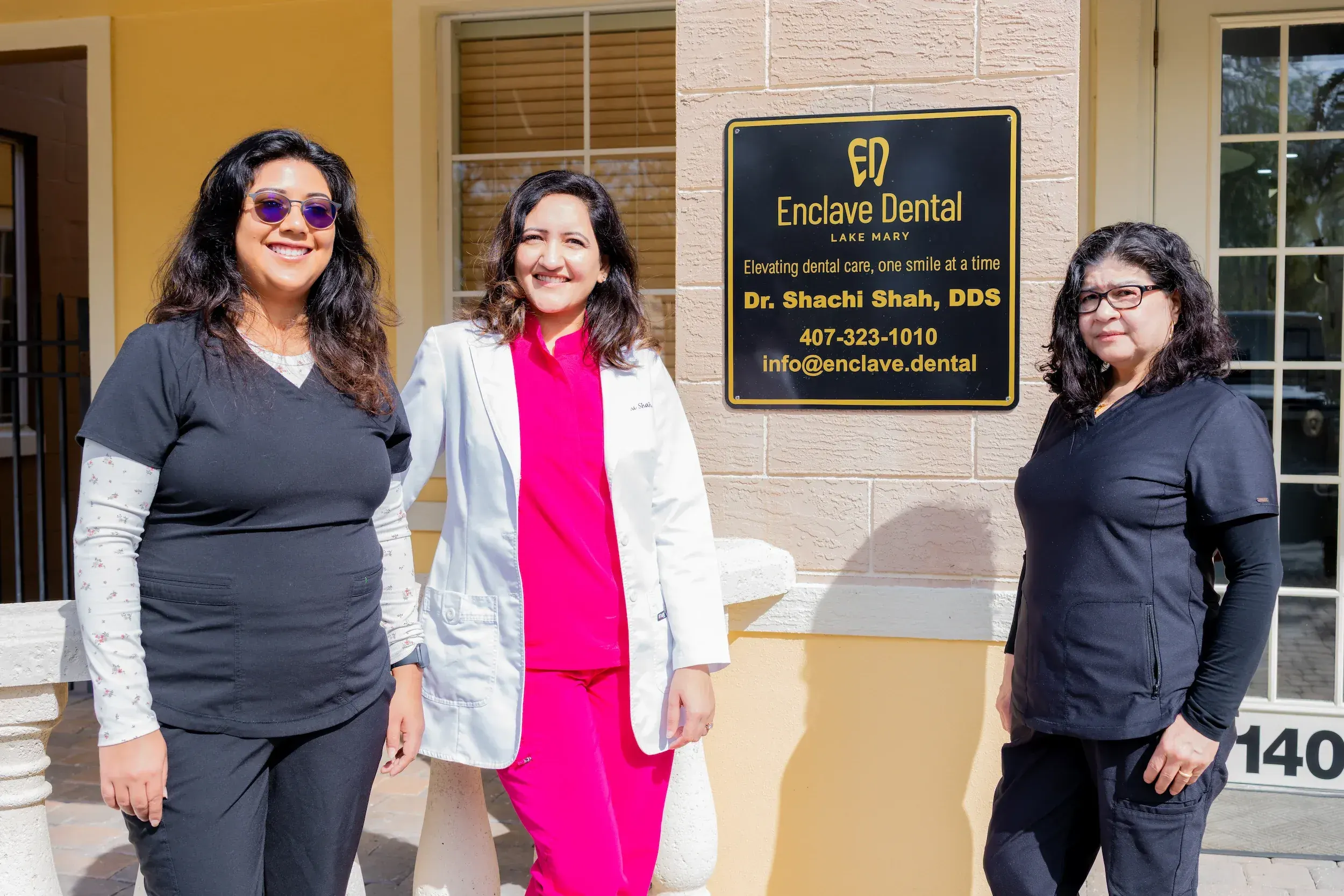Interior of Enclave Dental modern cosmetic dental office in Lake Mary FL